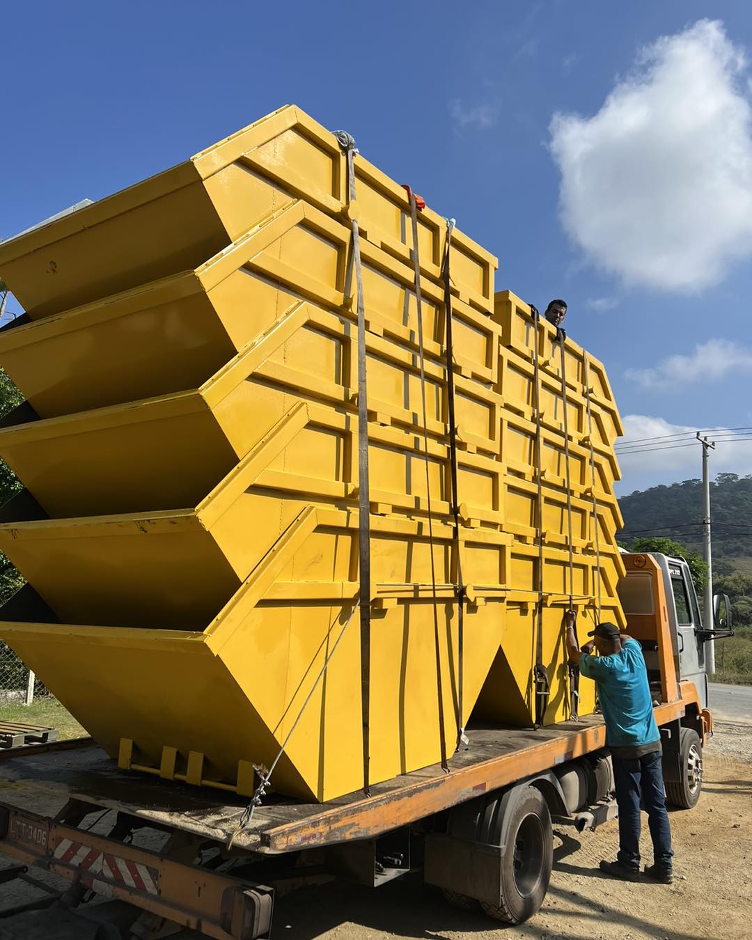 Caçamba 5m³ para aluguel